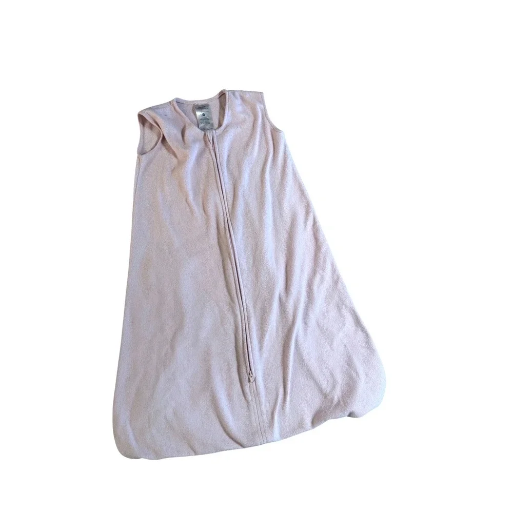 Halo SleepSack Pink Fleece Wearable Blanket XL 18-24M Back Is Best Sleeveless